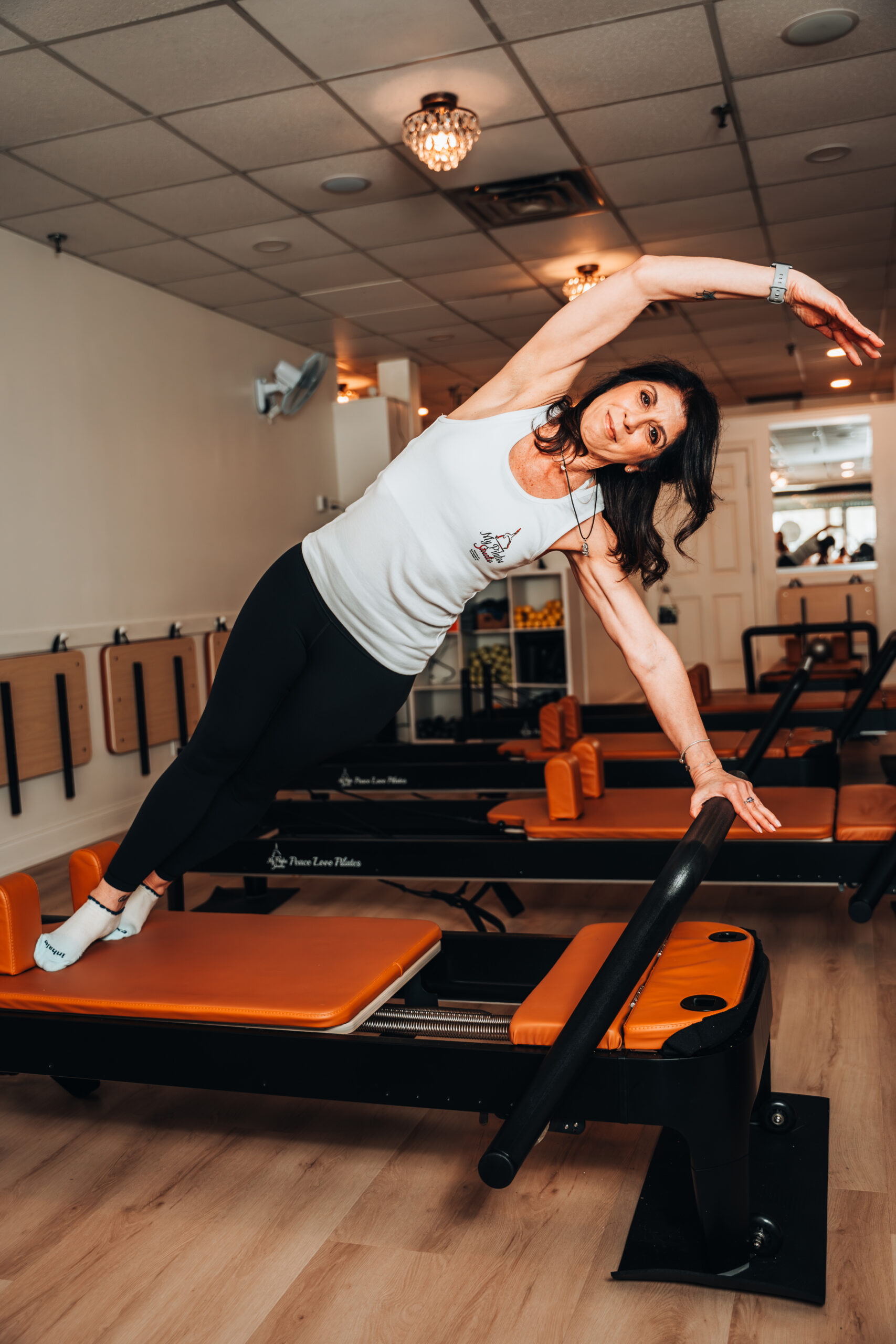 Grip socks required at My Pilates Studio